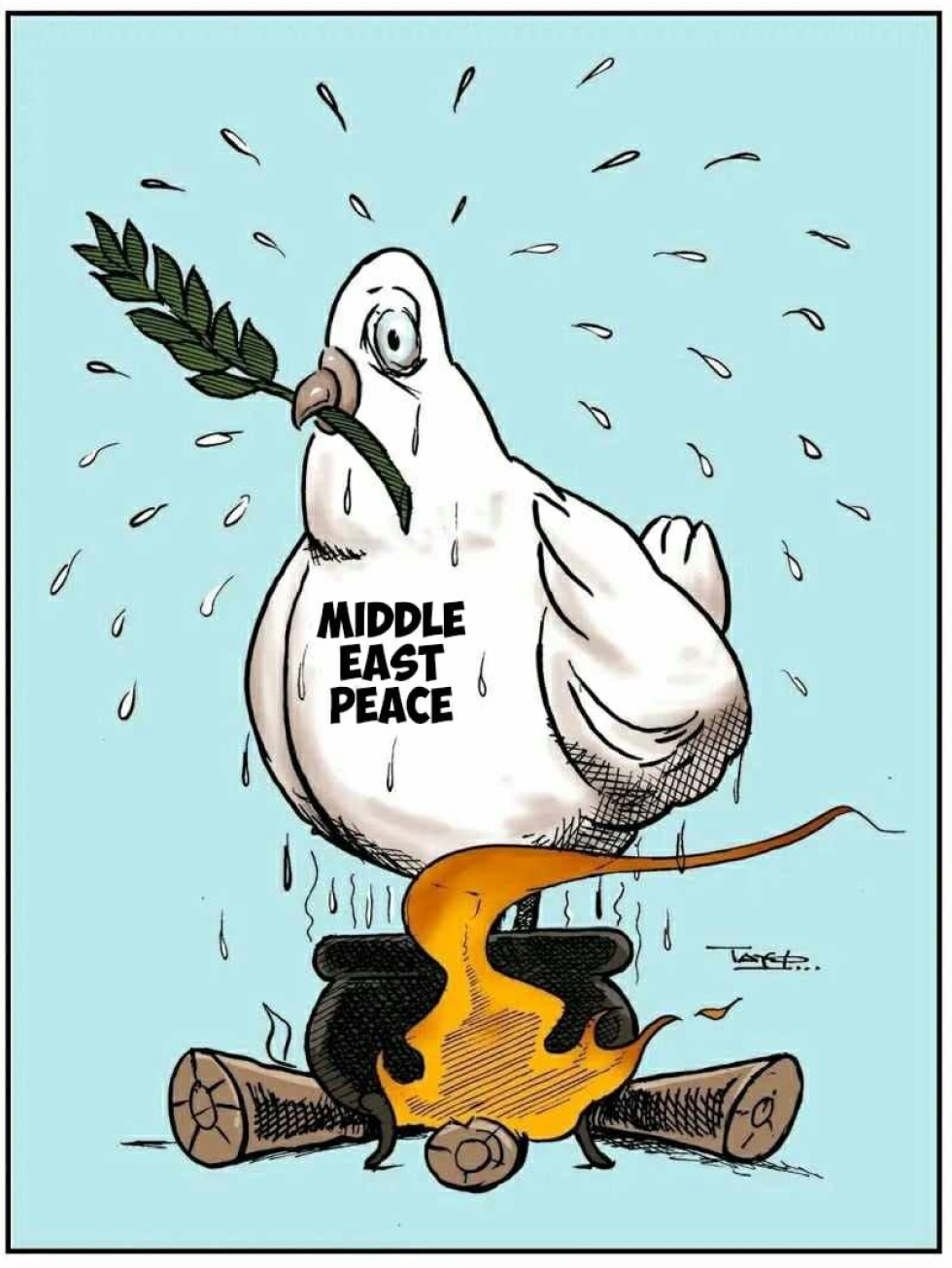 Middle East Peace threatened