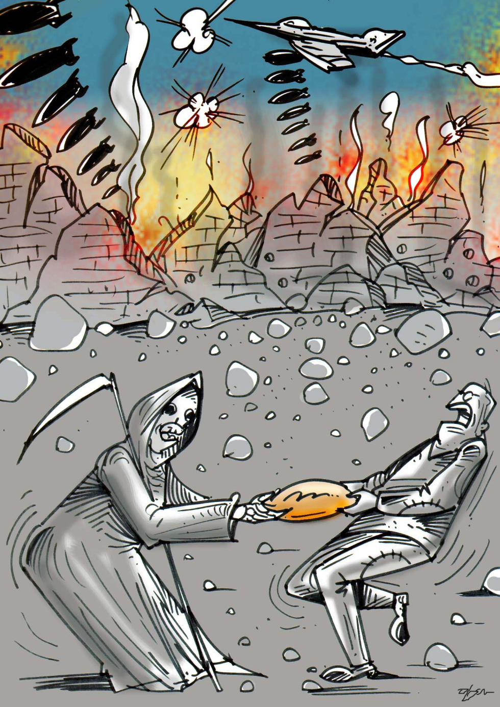 Fighting Over Bread
