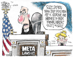 META LAWSUIT by John Darkow