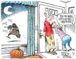 DO WE NEED A HALLOWEEN by John Darkow