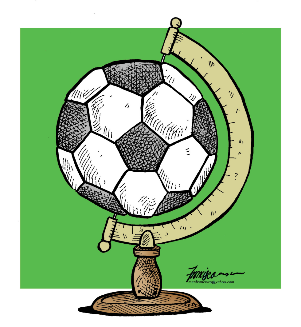  WORLD FOOTBALL FEVER by Manny Francisco