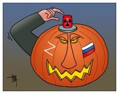 HALLOWEEN PUTIN by Arend van Dam