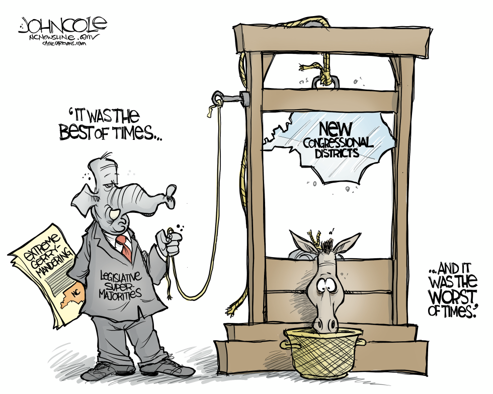 NORTH CAROLINA Extreme gerrymander