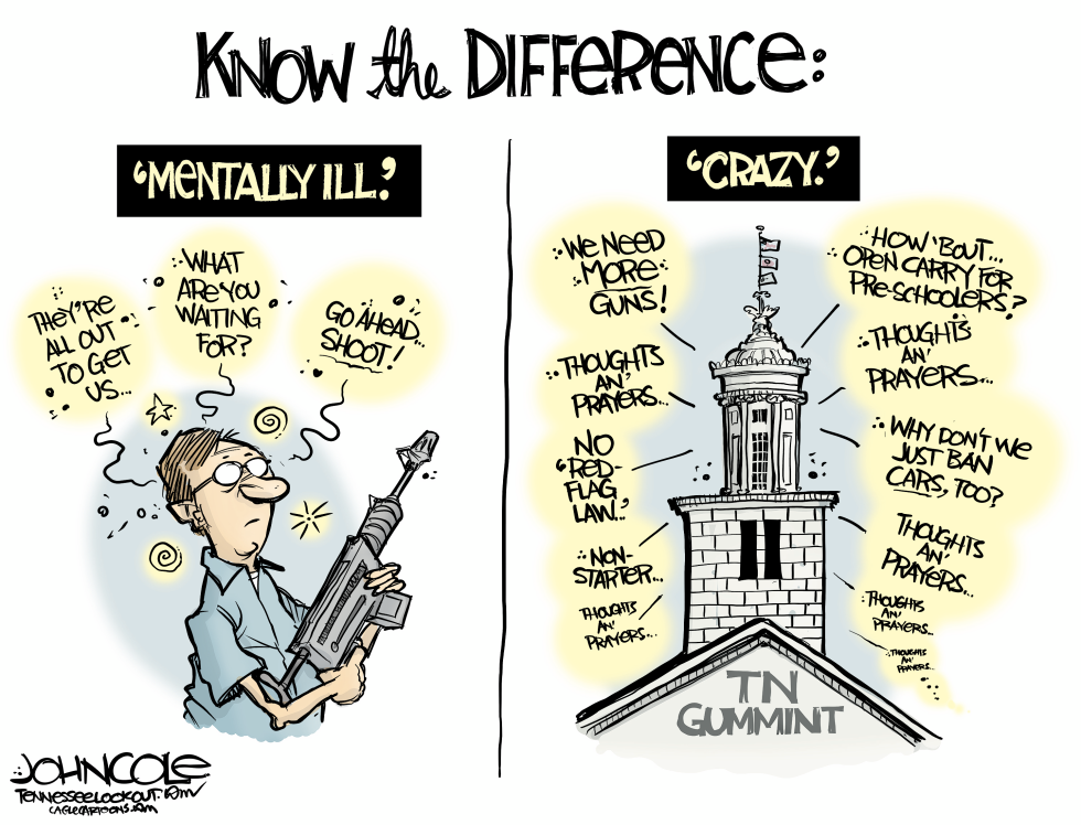 TENNESSEE 'Mentally ill' vs 'crazy'