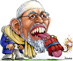 BASHIR THE BALONEY BOMBER by Peter Lewis