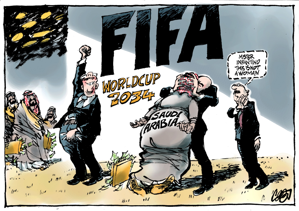 FIFA selects Saudi Arabia to host 2034 World Cup