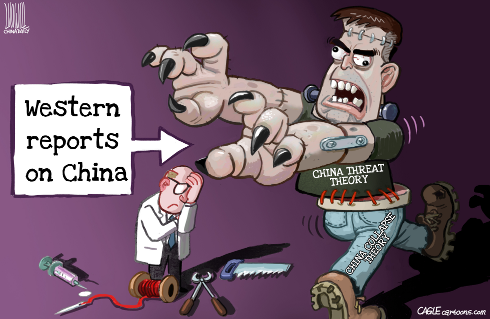 The 'monster' the West creates