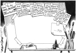ISRAEL PALESTINE CARTOON by Zapiro