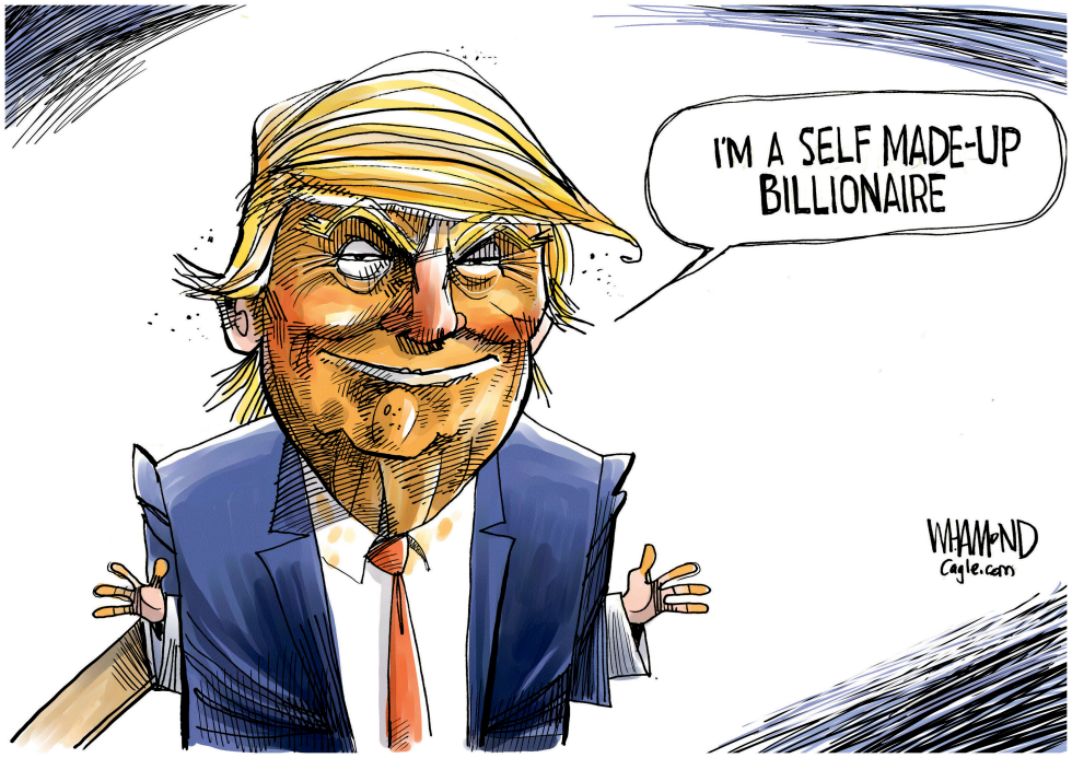 Trump takes the stand