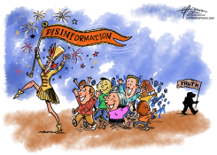 TRUTH IS LOSING by Guy Parsons
