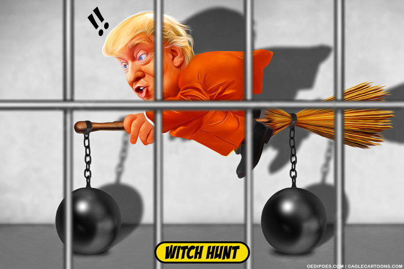 Trump calls New York fraud trial witch hunt