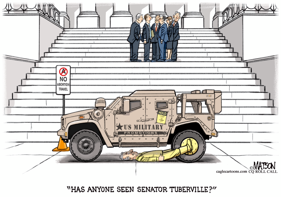 Senator Tuberville Places Boot Hold on Military