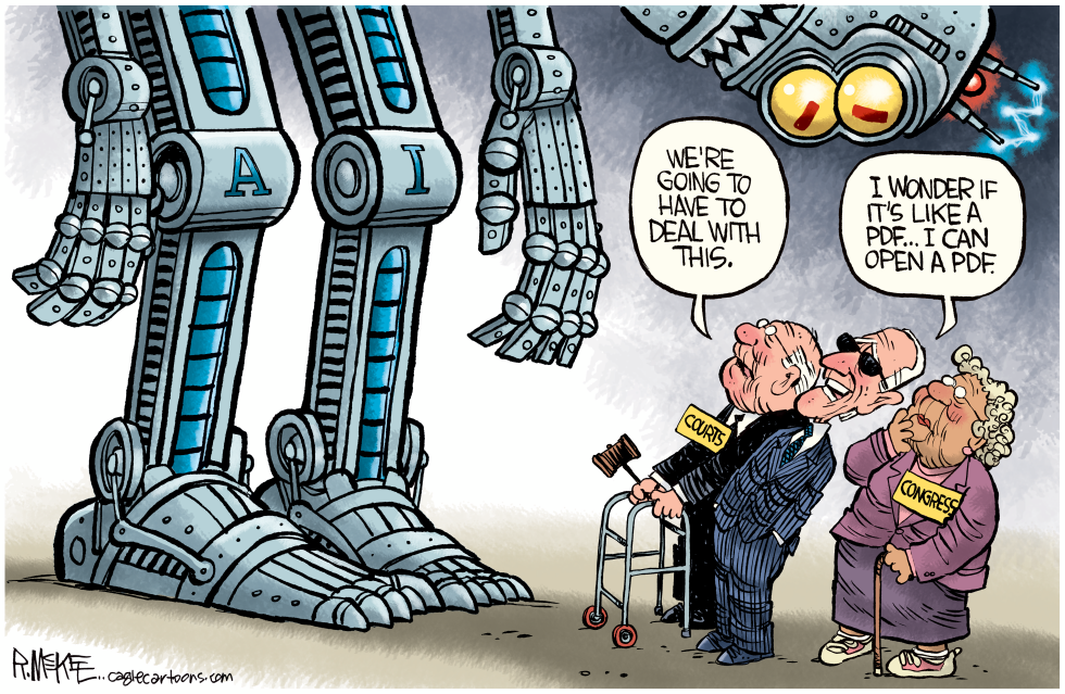 Elderly Politicians Take On AI