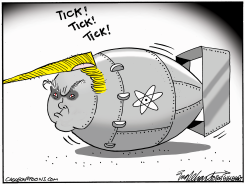 NUCLEAR TRUMP by Bob Englehart