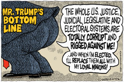 TRUMP BOTTOM LINE by Monte Wolverton