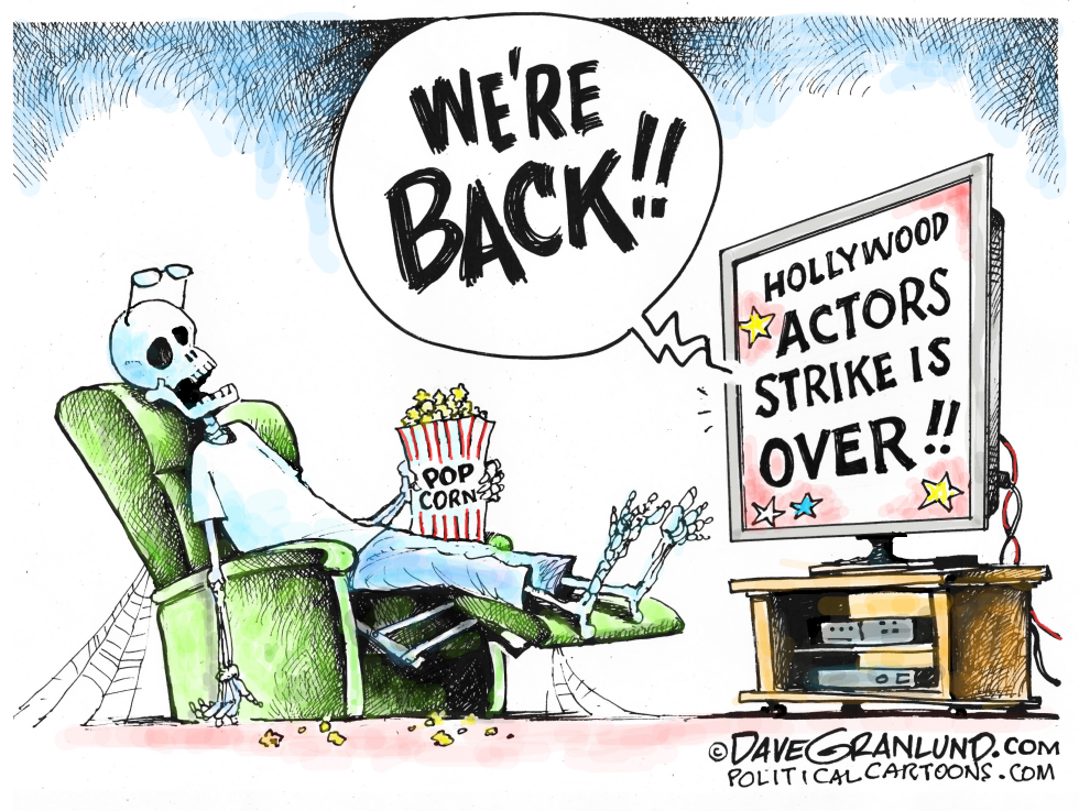 Actors strike over
