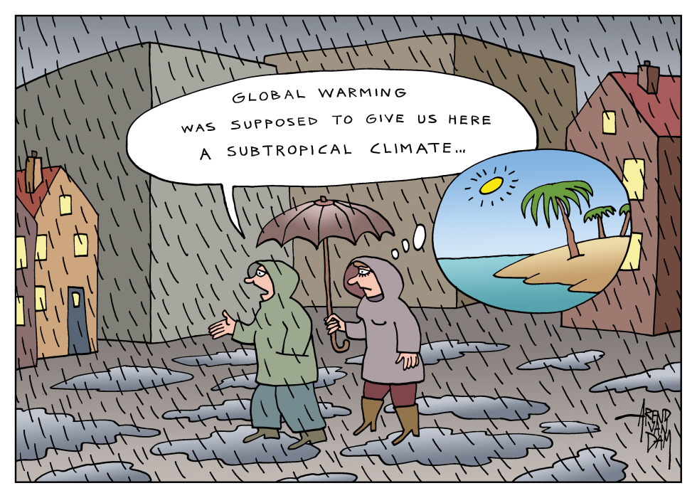 global warming and rain
