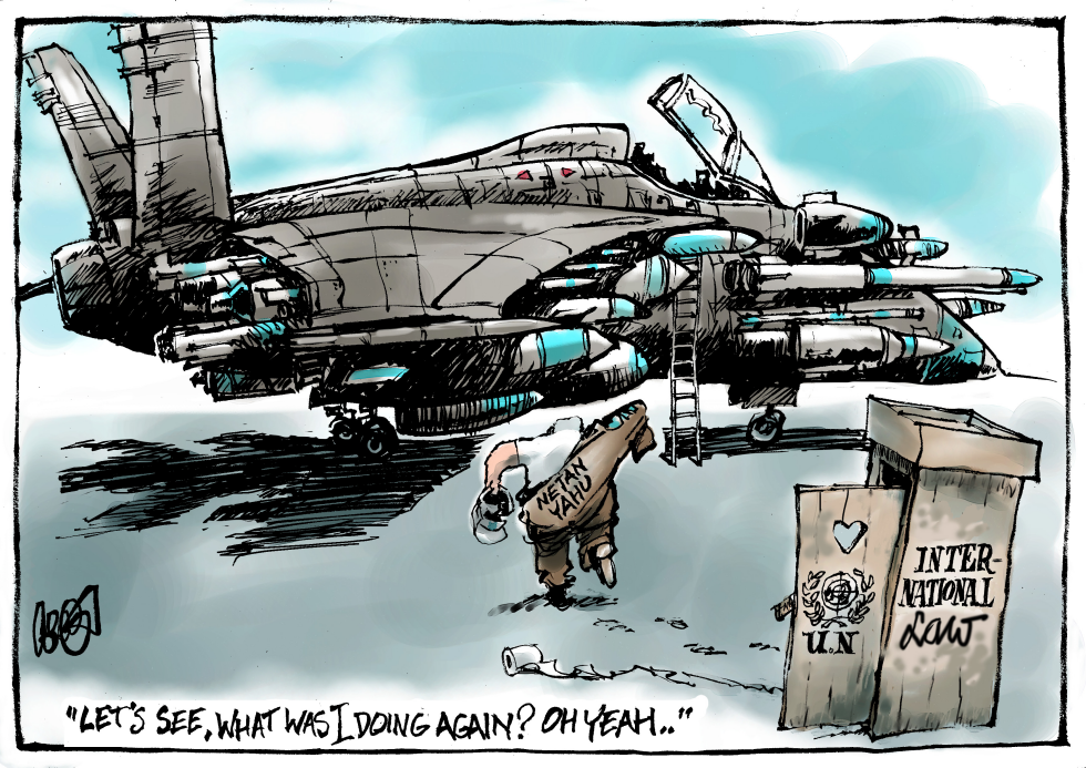 Netanyahu and International Law.