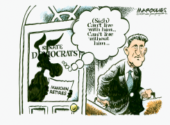 SENATOR JOE MANCHIN RETIRES by Jimmy Margulies