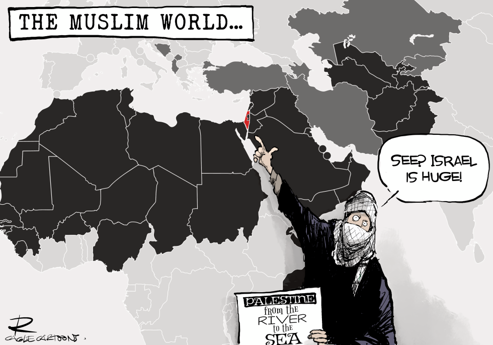 Israel too big