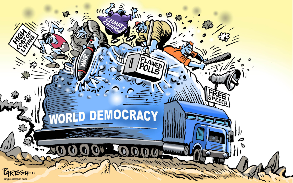 Democracy in trouble