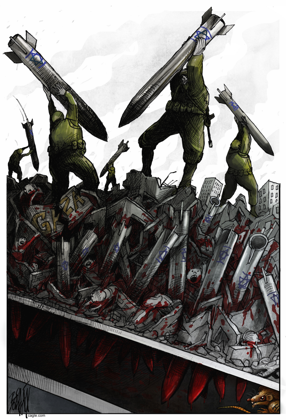 THE WAR ON GAZA