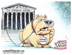 SCOTUS ETHICS CODE by Dave Granlund
