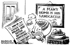POLICE MAY ENTER WITHOUT KNOCKING by Jimmy Margulies