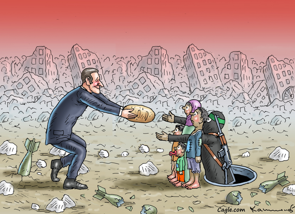 Macron Helps Gaza