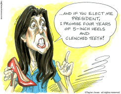 NIKKI HALEY PROMISES by Taylor Jones