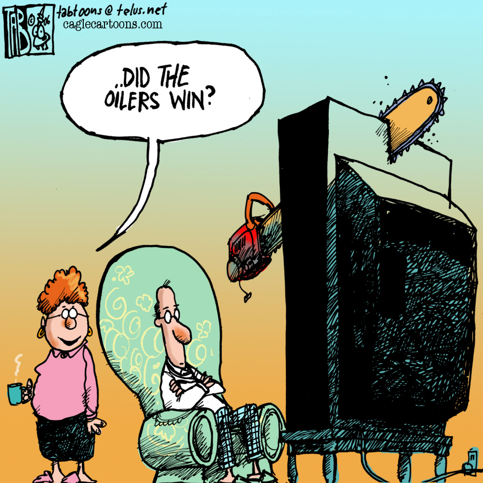 Oilers Lose COLOUR