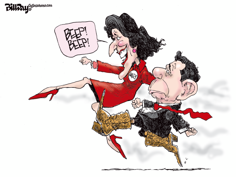 Haley and DeSantis