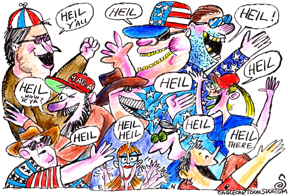 HEIL HEIL,THE GANG'S ALL HERE