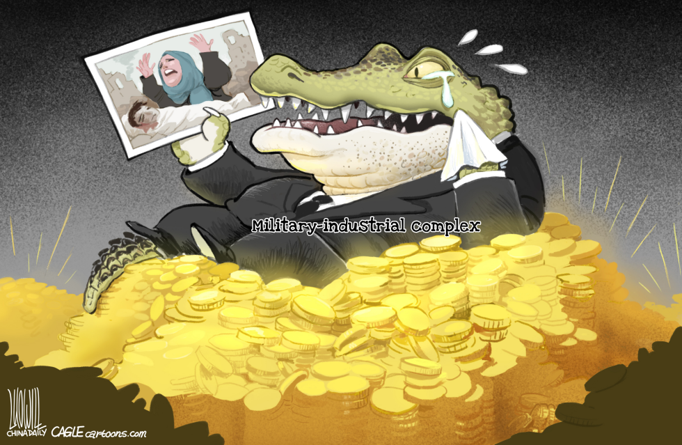 Crocodile tears cannot fool anyone