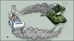 ISRAEL’S WAR by Emad Hajjaj