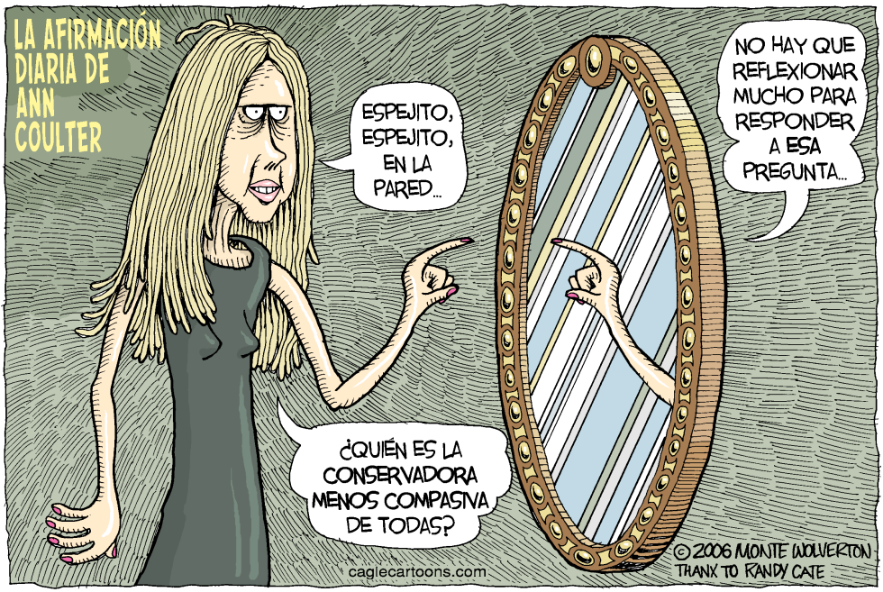  LA AFIRMACION DIARIA DE COULTER  by Wolverton