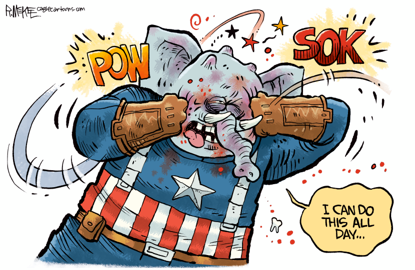 GOP BEATDOWN