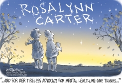 ROSALYNN CARTER TRIBUTE by Jeff Koterba