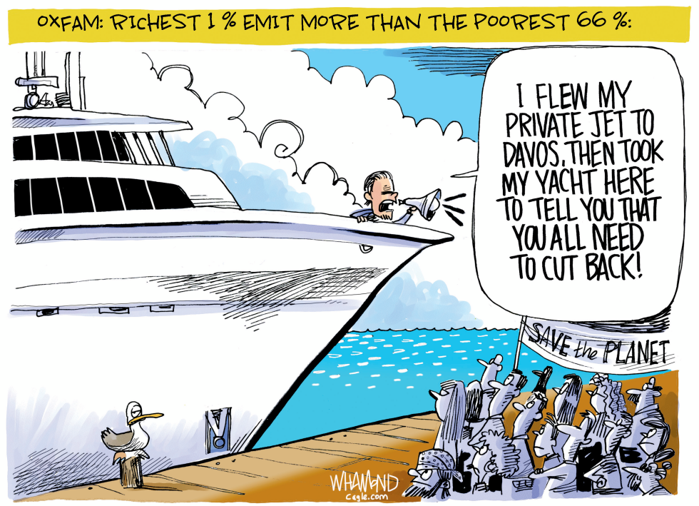 Lifestyles of the Super Rich and Emitters