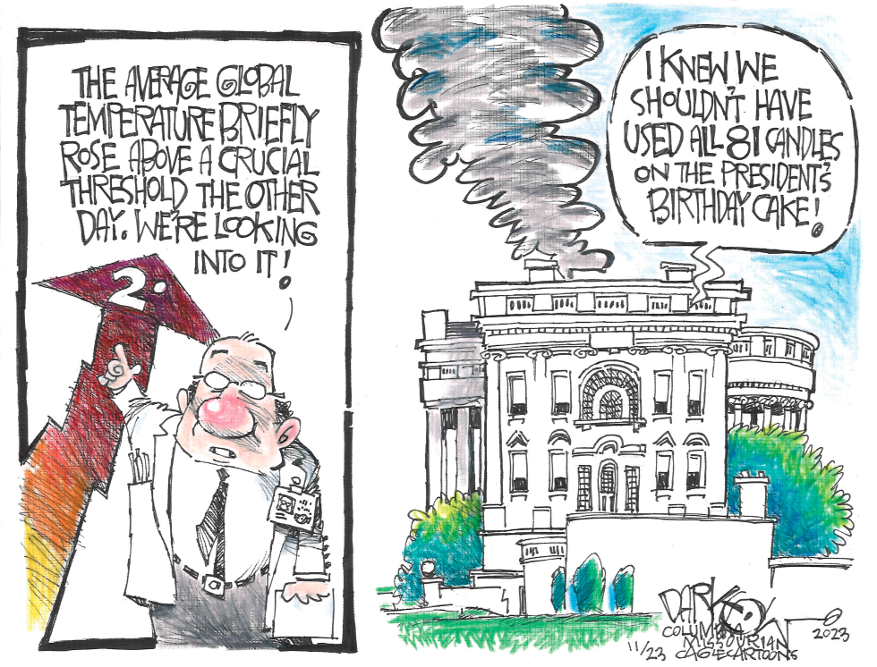 Not helping global warming