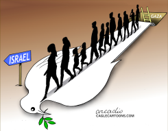 CEASEFIRE IN GAZA by Arcadio Esquivel