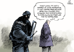TYRANNY COMING by Rivers