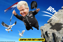 GEERT WILDERS COALITION MOTTO by Bart van Leeuwen