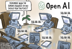 WHO'S RUNNING OPEN AI by Jeff Koterba