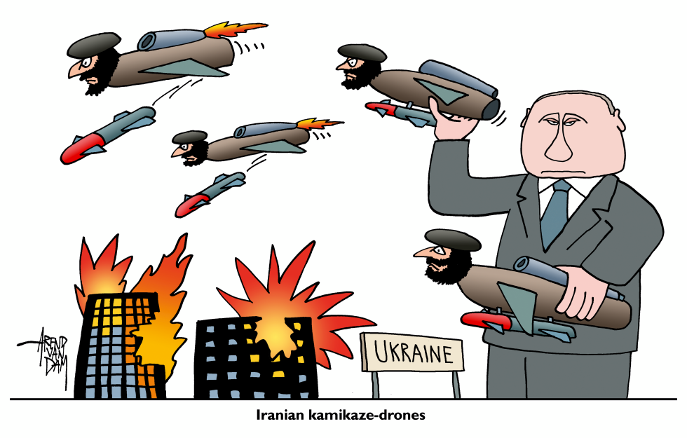 Iranian kamikaze drones