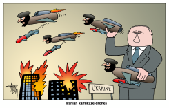 IRANIAN KAMIKAZE DRONES by Arend van Dam