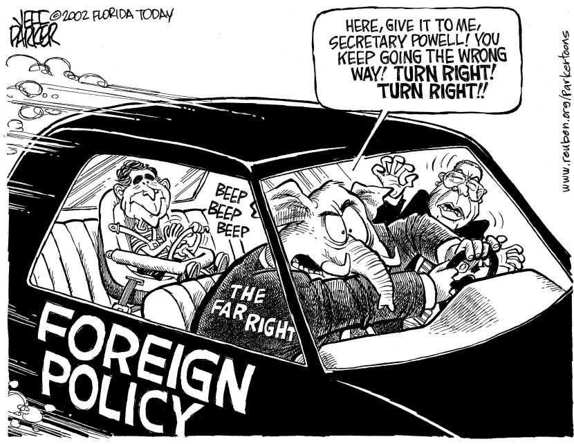 Who's driving foreign policy