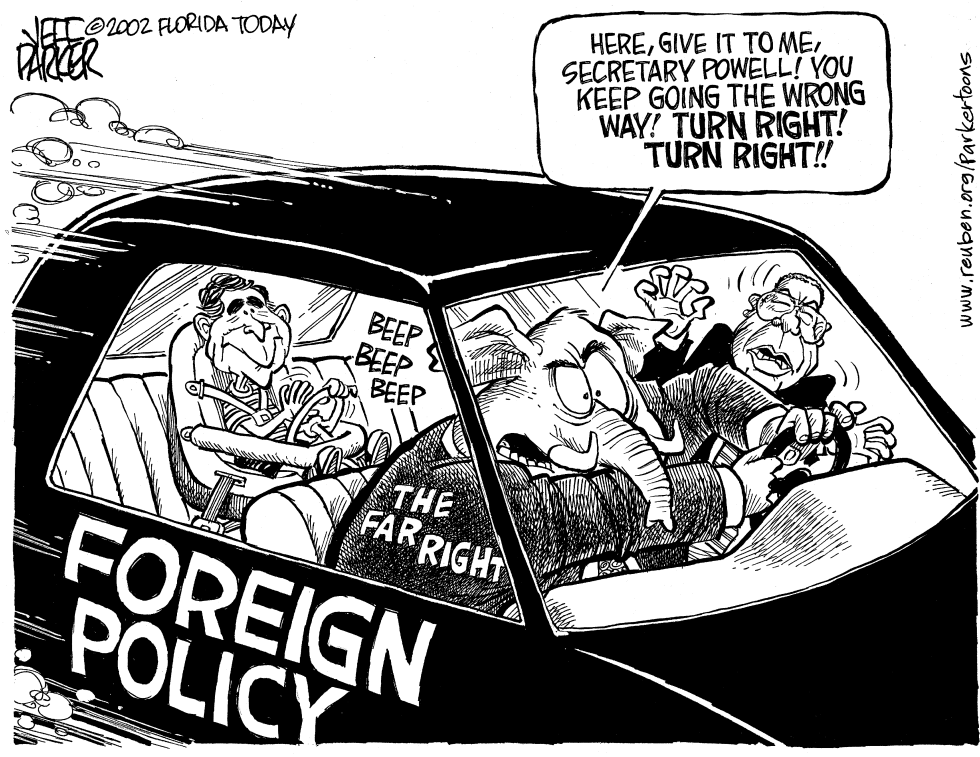 Who's driving foreign policy