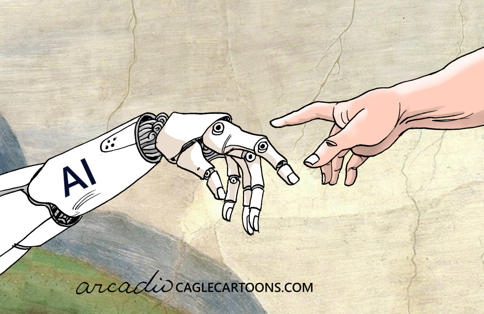 The creation of AI