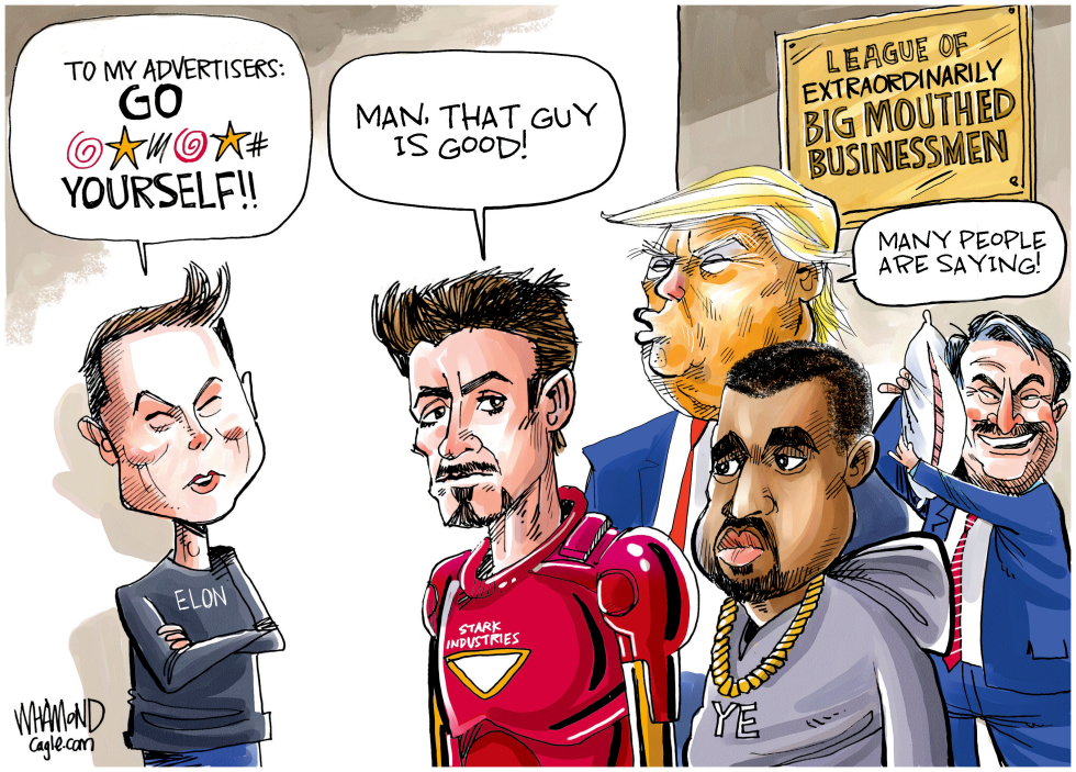 Elon attacks his advertisers